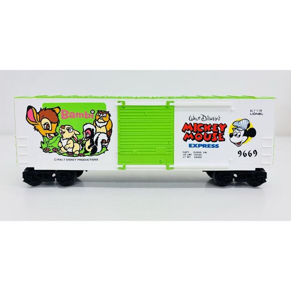 Lionel Bambi Hi-Cube Box Car Walt Disney's Mickey Mouse Express 6-9669 NOS - Picture 2 of 11